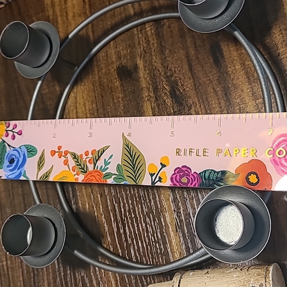 Candelabra with wine cork candles - Picture 3 of 4